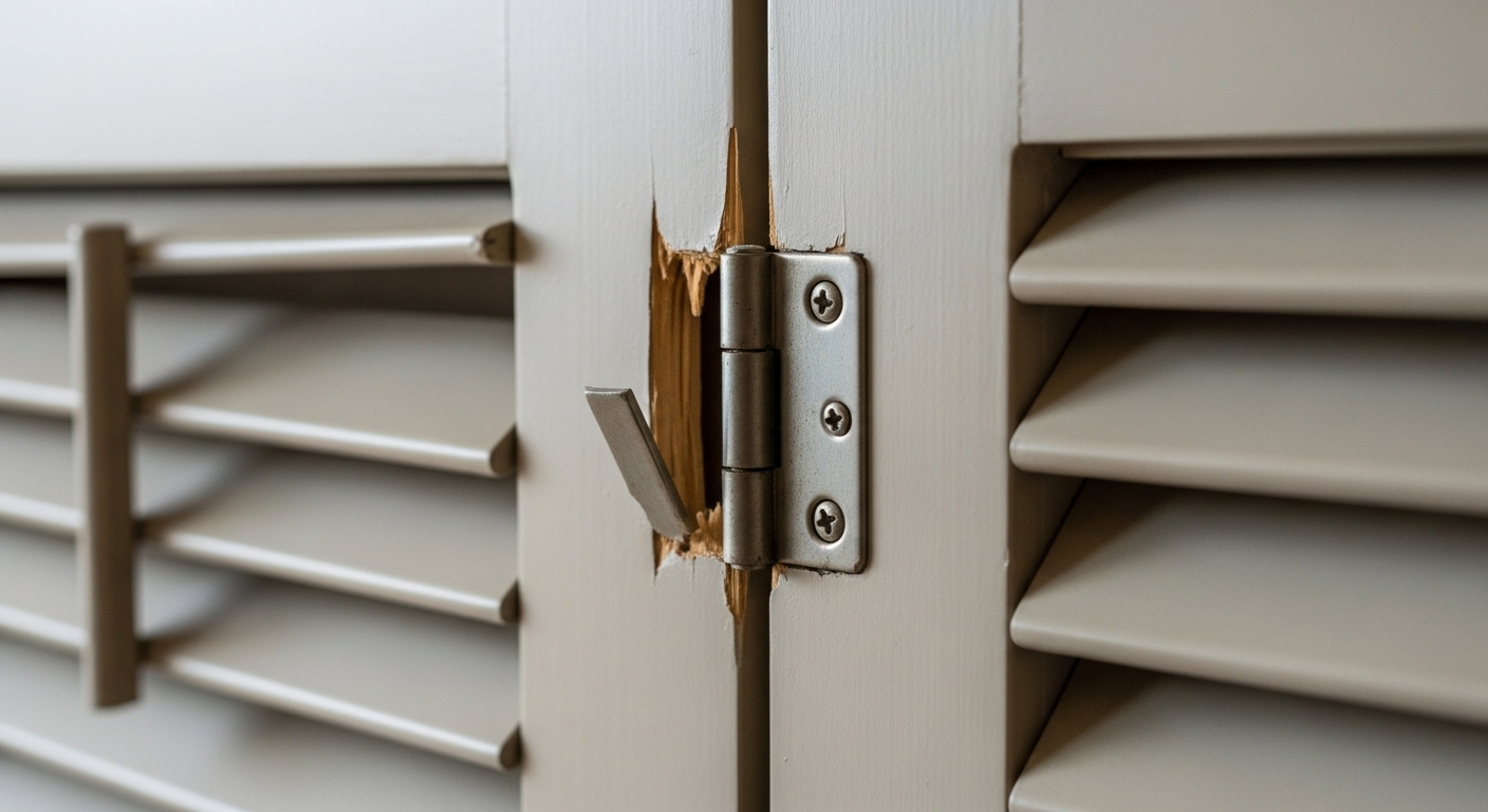 Common Shutter Problems We Fix in Houston (With Photos)