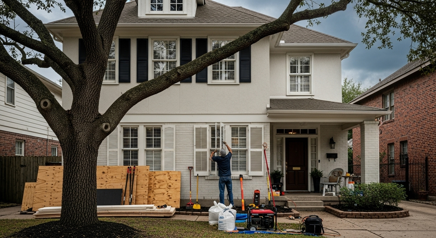 Preparing Your Shutters for Houston Hurricane Season